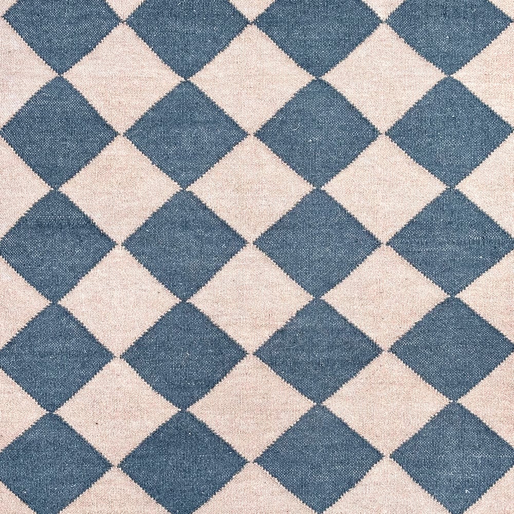 Handmade Vintage Multicolor Wool Dhurrie For Living